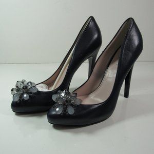 SHY Woman Pump Shoes Leather Heels